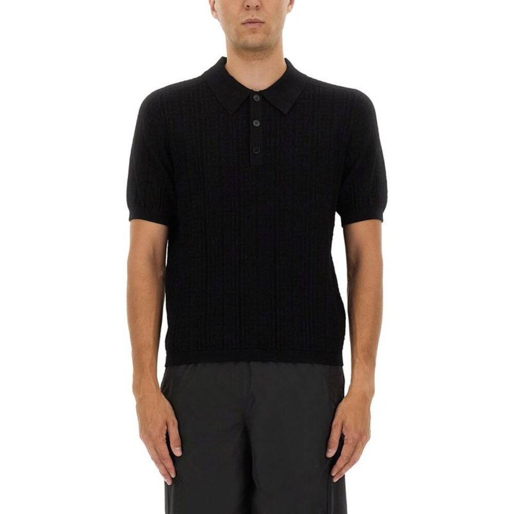 Balmain Men Knitted Polo.